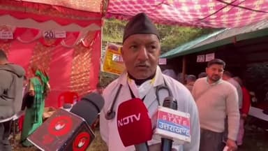 घाट: दिल्ली एनसीआर के विशेषज्ञ चिकित्सकों ने 1500 से अधिक लोगों का किया स्वास्थ्य परीक्षण: डा. गिरीश वैष्णव