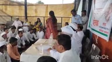 त्र्यंबकेश्वर: ठाणापाडा व हरसूल गटाची  राष्ट्रवादी कॉग्रेस अजित गटाची आढावा बैठक आ. हिरामण खोसकर यांचे उपस्थितीत पडली पार