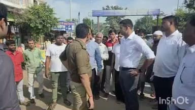 बलरामपुर: डीएम ने हरैया चौराहे सीरिया नाला मार्ग पर फोरलेन कार्य का जायजा लिया, भू मालिकों से भूमि अधिग्रहण पर वार्ता की