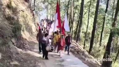 पच्छाद: भूर्शिंग महादेव की देवस्थली पजेली से क्वागधार तक निकाली गई शोभा यात्रा, देवता एक कोस पालकी पर नहीं पैदल चलते हैं