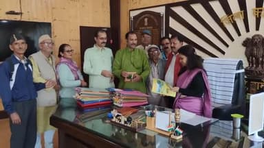 कांडा: सक्षम की जिला कार्यकारिणी की टीम ने बागेश्वर में जिलाधिकारी से की मुलाकात, प्रांतीय अध्यक्ष भी रहे मौजूद