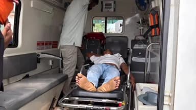 ଝାରସୁଗୁଡା: କୋଲାବିରା ଥାନା ଅନ୍ତର୍ଗତ ସୋଡାମାଲ ପଂଚାୟତ ଛକ ନିକଟରେ ଦୁର୍ଘଟଣା