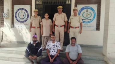 आबू रोड: आबूरोड शहर पुलिस ने एरिया डोमिनेशन अभियान के तहत कार्रवाई करते हुए चार लोगों को गिरफ्तार किया, गिरफ्तारी वारंटी के तहत