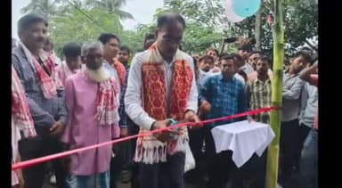 বাঘবৰ: বাঘবৰ সমষ্টিৰ ৭টা উন্নয়ন মুলক কামৰ আধাৰশিলা স্থাপন কৰে বিধায়ক শ্বেৰমান আলী আহমেদে