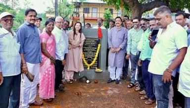 श्रीवर्धन: रानवली येथे भारत सरकारचा महत्त्वाकांक्षी प्रकल्प हर घर जल अंतर्गत जल जीवन मिशन पाणीपुरवठा योजनेच्या विकासकामाचा उद्घाटन सोहळा