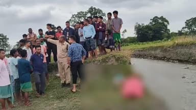 ওদালগুৰি: ভূটিয়াচাং নদীৰ পাৰত এজন ব্যক্তিৰ মৃতদেহ উদ্ধাৰ