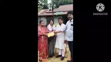 তেলিয়ামুড়া: দক্ষিণ ঘিলাতলী  এলাকার জন্য ব্যক্তিকে বহিরাজের চিকিৎসার জন্য আর্থিক সাহায্য প্রদান করলেন তিন লক্ষ টাকা বিধায়ক