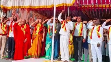 ಗುರುಮಿಟ್ಕಲ್: ಪಟ್ಟಣದಲ್ಲಿ ಅದ್ದೂರಿಯಾಗಿ 70ನೇ ಕನ್ನಡ ರಾಜ್ಯೋತ್ಸವ ಆಚರಣೆ