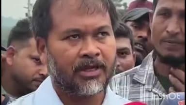 দিছপুৰ: সোনাপুৰৰ জুবিন ক্ষেত্ৰত উপস্থিত বিধায়ক অখিল গগৈ, মন্ত্ৰী অশোক সিংহালৰ ভূমি গতাই দিবলৈ আহবান