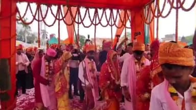 बदलापुर: बदलापुर महोत्सव का भव्य शुभारंभ, परिणय सूत्र में बंधे 686 जोड़े