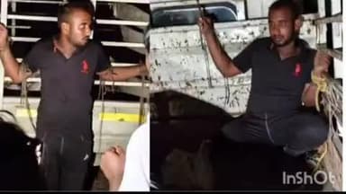 మానకొండూరు: ఐకేపి సెంటర్ లో దాన్యం బస్తాలను దొంగలిస్తున్న దొంగలను పట్టుకొని దేహశుద్ధి చేసిన రైతులు, అనంతరం పోలీసులకు అప్పగింత