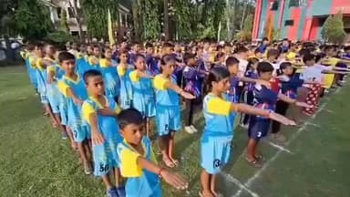 সাব্রুম: মনুবাজার বসুন্ধরা বনচেতনা হলে তিনদিন ব্যাপী রাজ্য ভিত্তিক স্কুল যোগা প্রতিযোগিতার সূচনা হয়