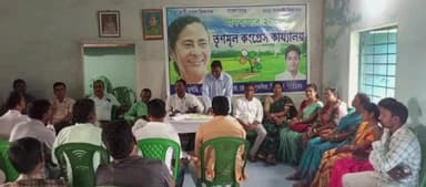 মানবাজার ২: বোরো দলীয় কার্যালয়ে তৃনমুল কংগ্রেসের SIR বিষয়ক বৈঠক