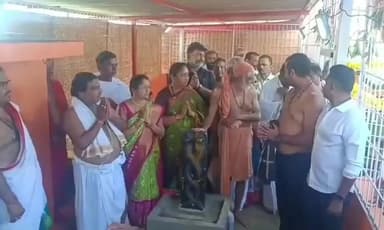 హత్నూర: ప్రతి ఒక్కరూ భక్తి భావన కలిగి ఉండాలి : రంగంపేట పీఠాధిపతి శ్రీ శ్రీ మాధవానంద స్వామి