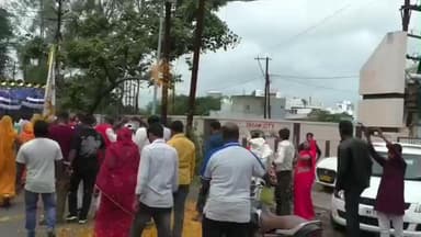 नागदा: नागदा के खाटू श्याम मंदिर में महाआरती का आयोजन