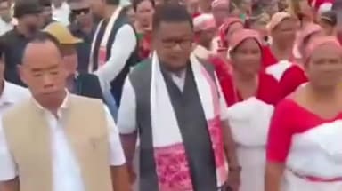 ধেমাজি: চিলাপথাৰত অসম অৰুণাচল প্ৰদেশৰ"সীমান্ত সমন্বয় সমাৰোহ", উপস্থিত মন্ত্ৰী অতুল বৰা