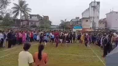 पखांजूर: पखांजूर में बस्तर ओलम्पिक के तीसरे दिन बच्चों ने खो-खो और कबड्डी में दिखाया हुनर