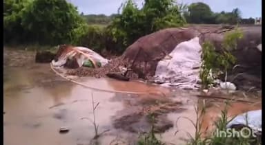 કલ્યાણપુર: કલ્યાણપુર તાલુકાના લાંબા ગામે કમોસમી વરસાદથી ખેડૂતોનો તૈયાર થયેલો પાક પાણીમાં ગરકાવ