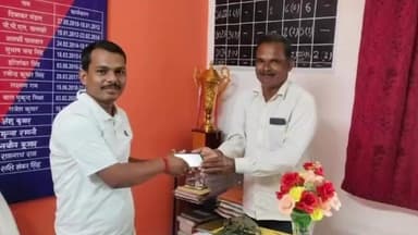 केरसई: केरसई पुलिस ने भाजपा जिला उपाध्यक्ष का खोया मोबाइल खोजकर लौटाया, उपाध्यक्ष ने जताया आभार