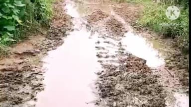रैपुरा: ग्राम खर्रा में सड़क सुविधा के अभाव से ग्रामीण परेशान