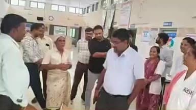 ધાનપુર: દાહોદ જિલ્લા કલેકટરે ધાનપુર ના નવાનગર phc ની મુલાકાત કરી