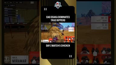 CAG OSAKA Dominates True Rippers 💥#BMIC2025 #CAGOSAKA #TrueRippers #BGMI