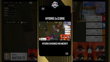 Hydro Showed No Mercy 😤#BMIC2025 #Hydro #DRX #BGMI #BMICHighlights #BMICDay2 #EsportsIndia