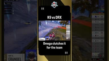 Omega’s INSANE Finish on DRX 😳#BMIC2025 #K9Esports #DRX #Omega #BMICHighlights #BMICDelhi #BGMI