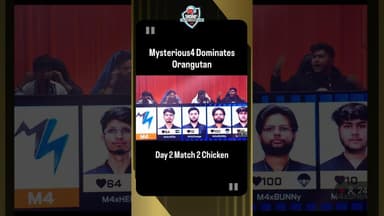 MYSTERIOUS4 SMASHED ORANGUTAN 🔥#BMIC2025 #BMICDelhi #Mysterious4 #Orangutan #BMICHighlights #BGMI