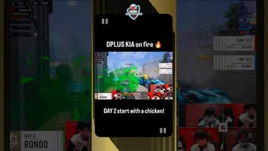 DPLUS KIA’s First Chicken Dinner on Day 2 🔥#BMIC2025 #BMICDelhi #DPlusKia #CAGOsaka #BMICHighlights