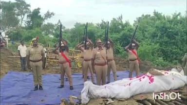 ஆண்டிமடம்: ஆண்டிமடம் அருகே மாரடைப்பால் உயிரிழந்த, பெரம்பலூர் தனிப்பிரிவு குற்றப் புலனாய்வுத்துறை இன்ஸ்பெக்டர் ஜெகதீசனின் உடல் தகனம்