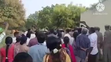 மண்மங்கலம்: வெண்ணை மலையில் நாலு பேர் உடலில் மண்ணெண்ணெய் ஊற்றிக் கொண்டு தற்கொலைக்கு முயன்றதால் பரபரப்பு