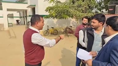 लिखो तहरीर एक सादा पन्ना लाओ
SIR में लापरवाही पर भड़के बस्ती सदर एसडीएम शत्रुघ्न पाठक ।