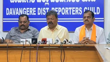 ದಾವಣಗೆರೆ: ನನ್ನ ಮನೆಗೆ ನುಗ್ಗಿ ನೋಡೋಣ: ನಗರದಲ್ಲಿ ಮಾಜಿ ಸಚಿವ ರೇಣುಕಾಚಾರ್ಯ ಸವಾಲ್