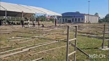 মৰাণ: মৰাণৰ অভয়পুৰত মুখ্যমন্ত্ৰীৰ সভাৰ পেণ্ডেলৰ
ওপৰৰ পৰা পৰি গুৰুতৰভাৱে আহত দুই শ্ৰমিক