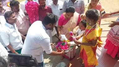 புதுக்கோட்டை: SR பாலசண்முகம் செவித்திறன் குறைபாடு உடையோர் பள்ளியில் எளிமையான முறையில் பிறந்தநாள் கொண்டாடிய தொழிலதிபர் புதிய திட்டத்தை அறிவித்தார்