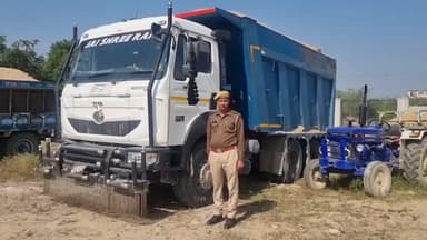 पीसांगन: पीसांगन थाना पुलिस ने लेसवा में अवैध बजरी खनन पर की कार्रवाई, डंपर किया ज़ब्त और ड्राइवर के खिलाफ मामला दर्ज