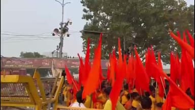 सरयू तट से ध्वजारोहण से पूर्व निकली 551 महिलाओं की कलश यात्रा, 25 नवंबर को प्रधानमंत्री करेंगे ध्वजारोहण