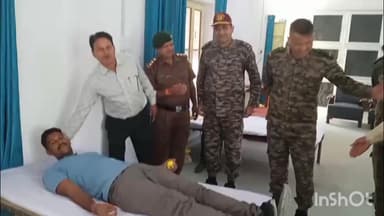 चूरू: चूरू में एनसीसी मेगा रक्तदान शिविर का आयोजन, लेफ्टिनेंट कर्नल भी रहे मौजूद