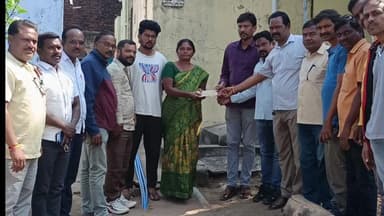 ధర్మారం: దివంగత జర్నలిస్టు కుమార్తె వివాహానికి చేయూతనందించిన ప్రెస్ క్లబ్ సభ్యులు