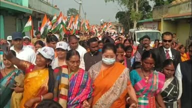 बेंगाबाद: खुरचुट्टा से खरगडीहा तक 12 किमी 'रन फॉर यूनिटी' पदयात्रा का आयोजन