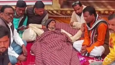 श्योपुर: विधायक जंडेल की भूख हड़ताल तीसरे दिन भी जारी, तबीयत बिगड़ी, फसल मुआवजे की मांग को लेकर 13 दिनों से हड़ताल जारी