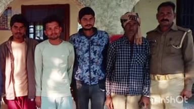 मड़ावरा: मड़ावरा पुलिस ने विभिन्न गांवों में लड़ाई-झगड़ा कर शांति व्यवस्था भंग करने के आरोप में 7 लोगों को किया गिरफ्तार