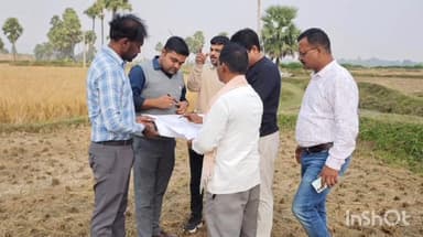 नारदीगंज: नवादा DM के निर्देश पर मधुबन जलाशय का निरीक्षण, निर्माण कार्य और पुनर्वास के लिए वैकल्पिक भूमि की गई जांच
