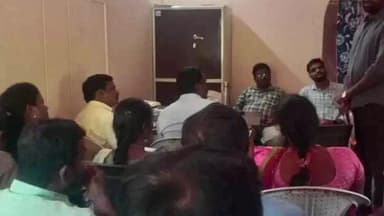 బీర్కూర్: తహసిల్దార్ కార్యాలయంలో ఇరిగేషన్, ఎన్యూమరేటర్లకు శిక్షణ కార్యక్రమం, నీటి కుంటలు, వనరులను మొబైల్ యాప్ లో లెక్కించాలి