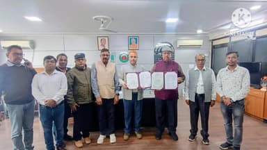 डेहरी: नारायण कृषि विज्ञान संस्थान और भारतीय सब्जी अनुसंधान संस्थान के बीच हुआ एमओयू