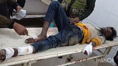 मंझिआंव: मझिआंव में कमांडर और मोटरसाइकिल की टक्कर में एक घायल, गढ़वा रेफर