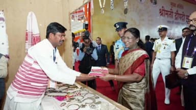 जशपुर: राष्ट्रपति द्रौपदी मुर्मू ने जशक्राफ्ट के उत्पादों की की सराहना