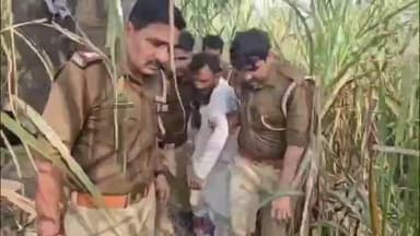 सहारनपुर: चिलकाना में डंपिंग यार्ड के पास गन्ने के खेत में छिपे गोकश बदमाशों पर पुलिस ने की कार्रवाई, बदमाशों ने चलाई गोली