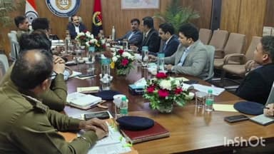 गुरुग्राम: विकास अरोड़ा IPS, पुलिस आयुक्त, गुरुग्राम की अध्यक्षता में दिल्ली, उत्तर-प्रदेश, राजस्थान व हरियाणा STF की बैठक